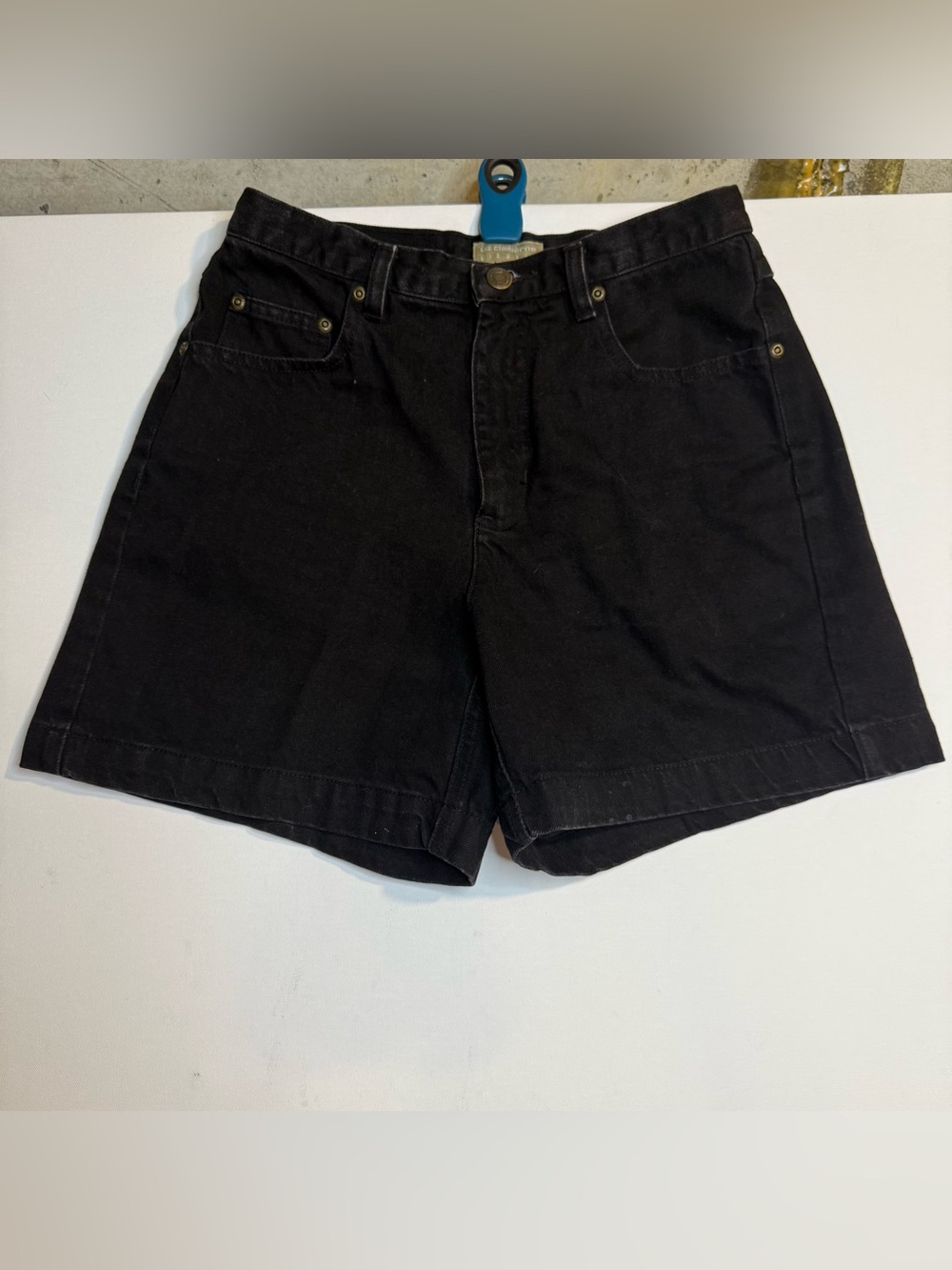 Liz Claiborne Black Denim Shorts